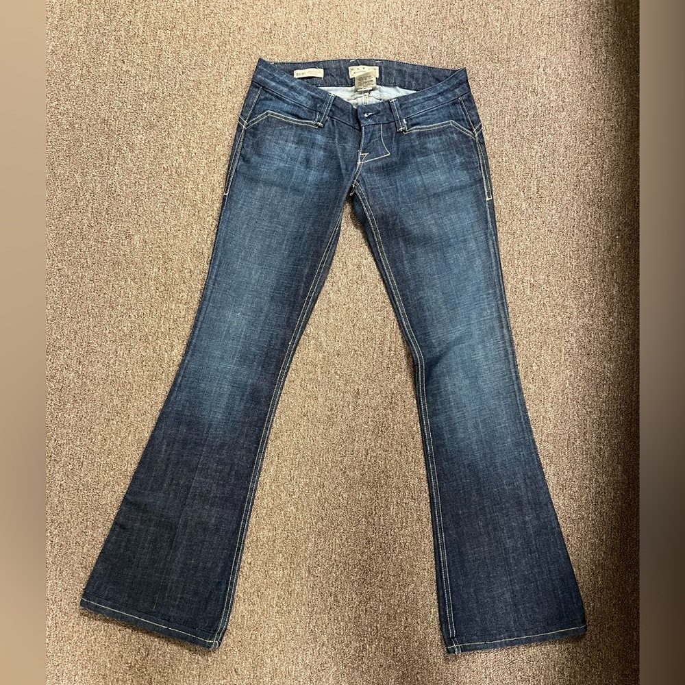 William Rast Savoy Ultra Low Rise Jeans size 27